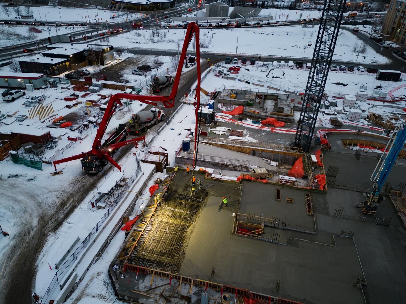 Exemple de suivi de chantier par drone